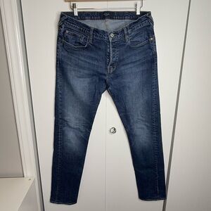Paul Smith - Men’s Blue Jeans with Button Fly - Size 32